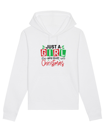 Just a Girl Who Loves Christmas White