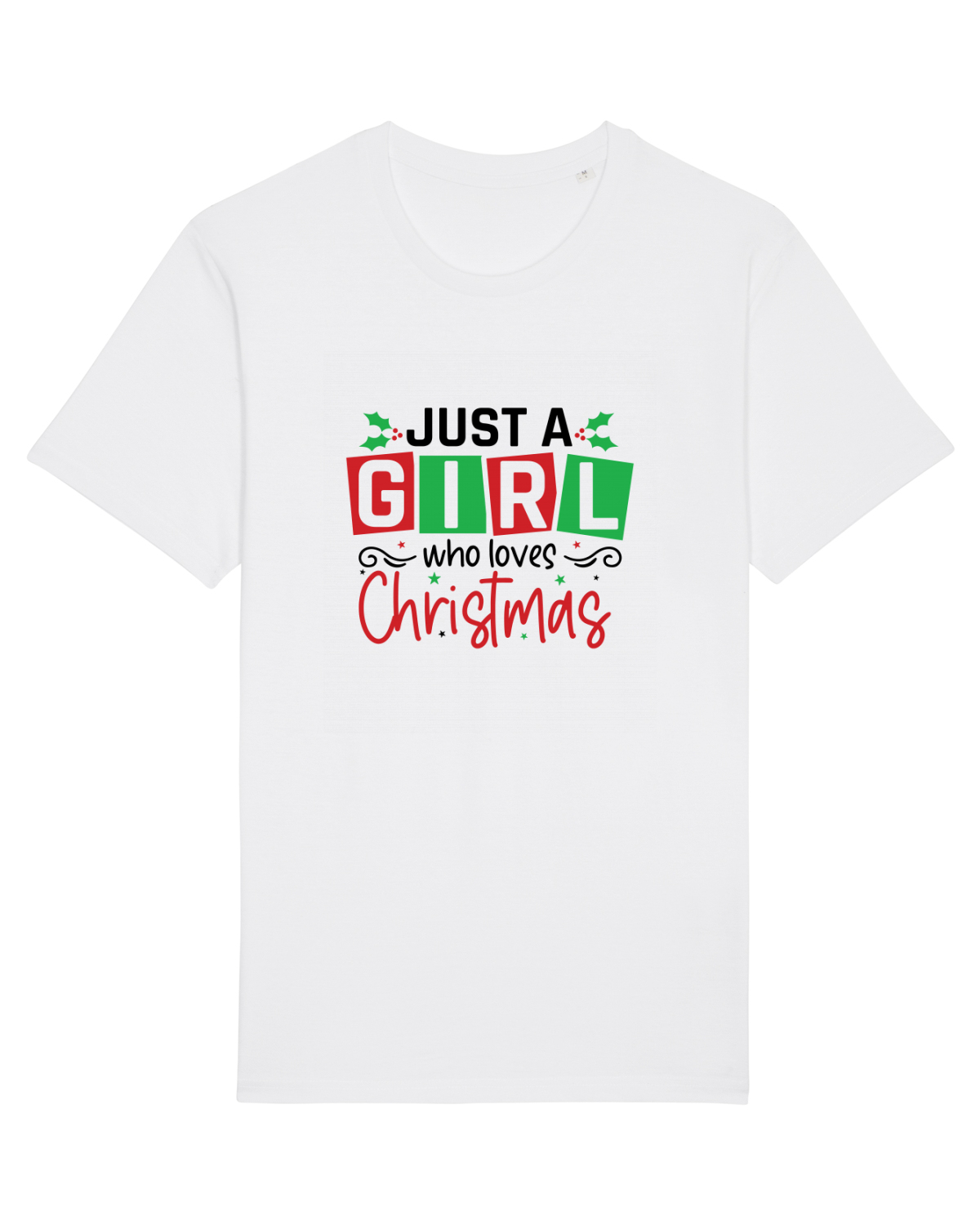 Tricou mânecă scurtă Unisex Rocker White