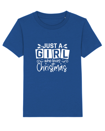 Just a Girl Who Loves Christmas (alb) Majorelle Blue