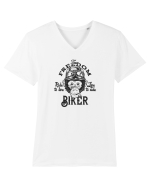 True Freedom Biker Tricou mânecă scurtă guler V Bărbat Presenter