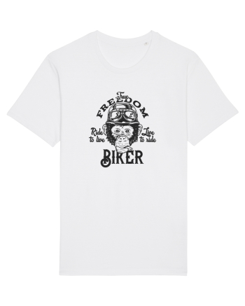 True Freedom Biker White