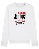 Eat, Drink and Be Merry (versiune 1) Bluză mânecă lungă Unisex Rise