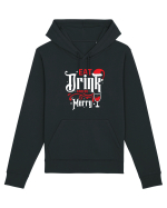 Eat, Drink and Be Merry (versiune 1) alb Hanorac Unisex Drummer