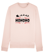 Ho Ho Ho (Moș Crăciun) negru Bluză mânecă lungă Unisex Rise