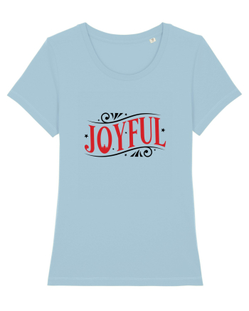 Joyful (Crăciun) Sky Blue