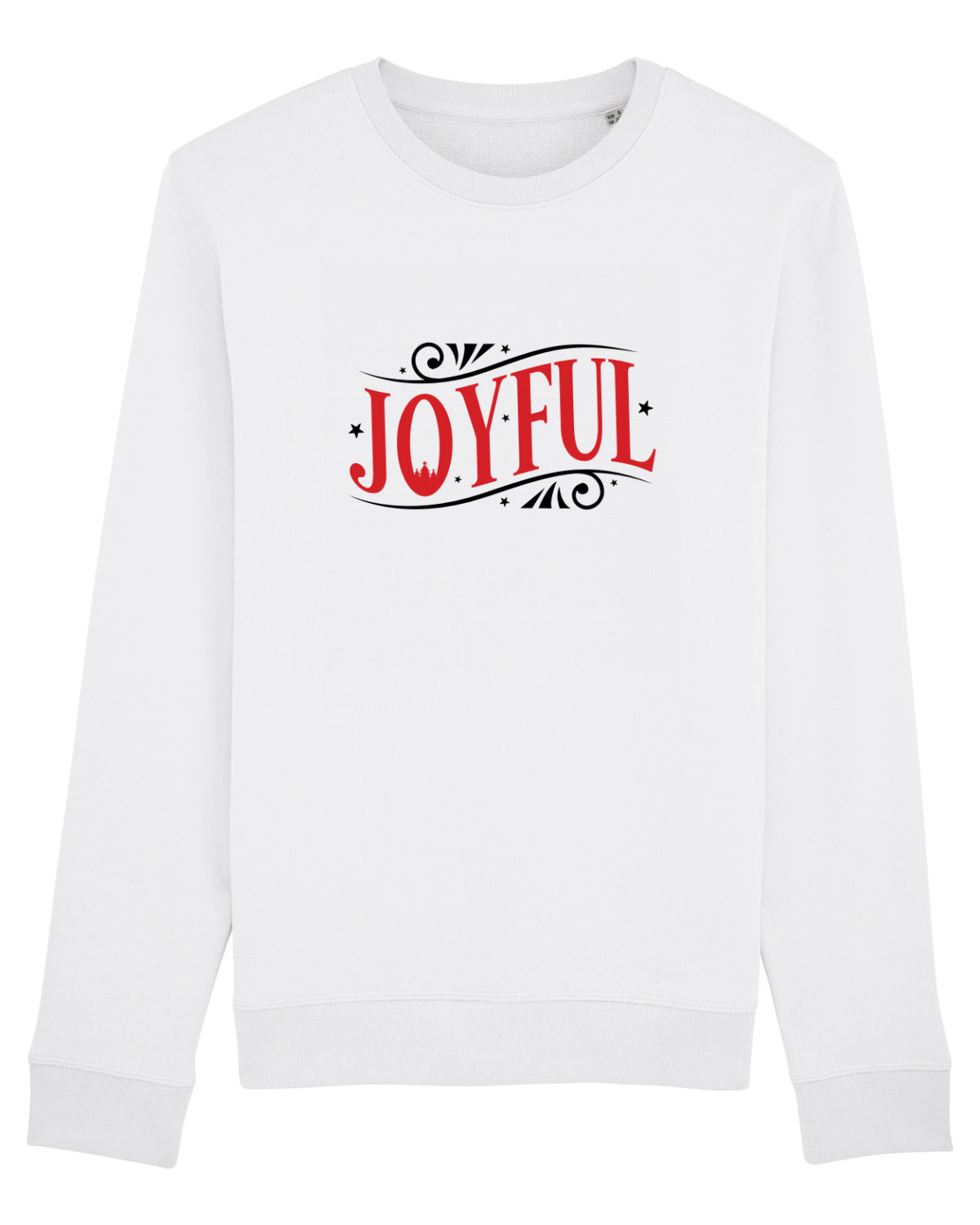 Bluză mânecă lungă Unisex Rise White