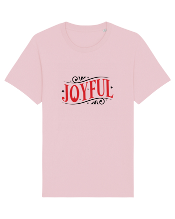 Joyful (Crăciun) Cotton Pink