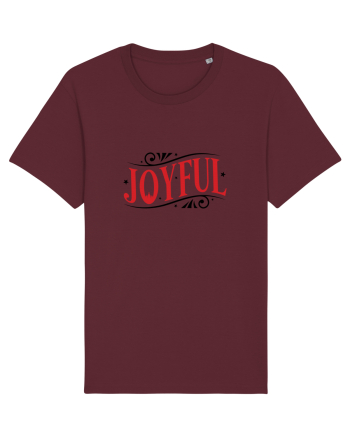 Joyful (Crăciun) Burgundy