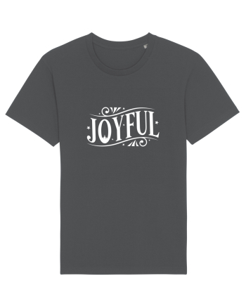 Joyful (Crăciun) alb Anthracite