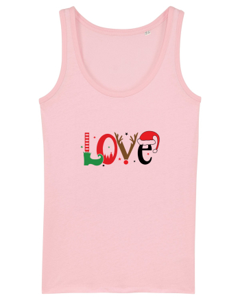 Love (Crăciun) Cotton Pink