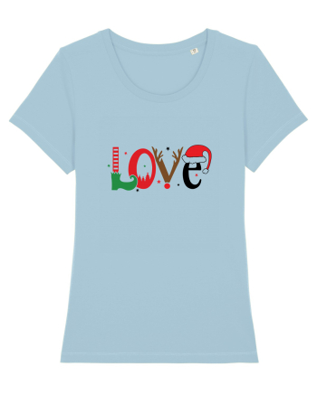 Love (Crăciun) Sky Blue