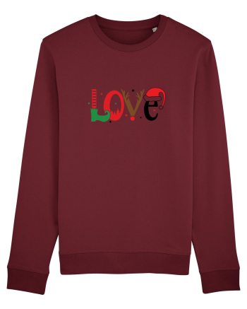 Love (Crăciun) Burgundy