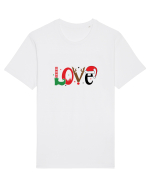 Love (Crăciun) Tricou mânecă scurtă Unisex Rocker