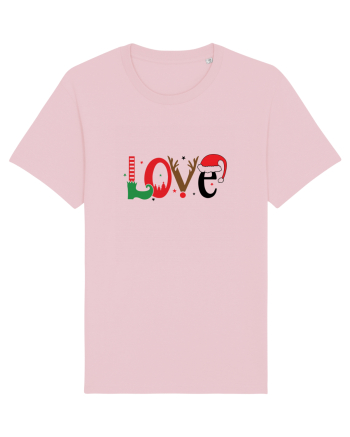 Love (Crăciun) Cotton Pink