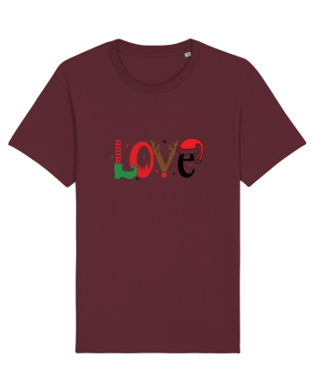 Love (Crăciun) Burgundy
