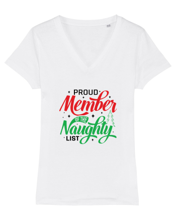 Proud Member of the Naughty List White