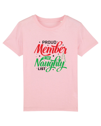 Proud Member of the Naughty List Cotton Pink