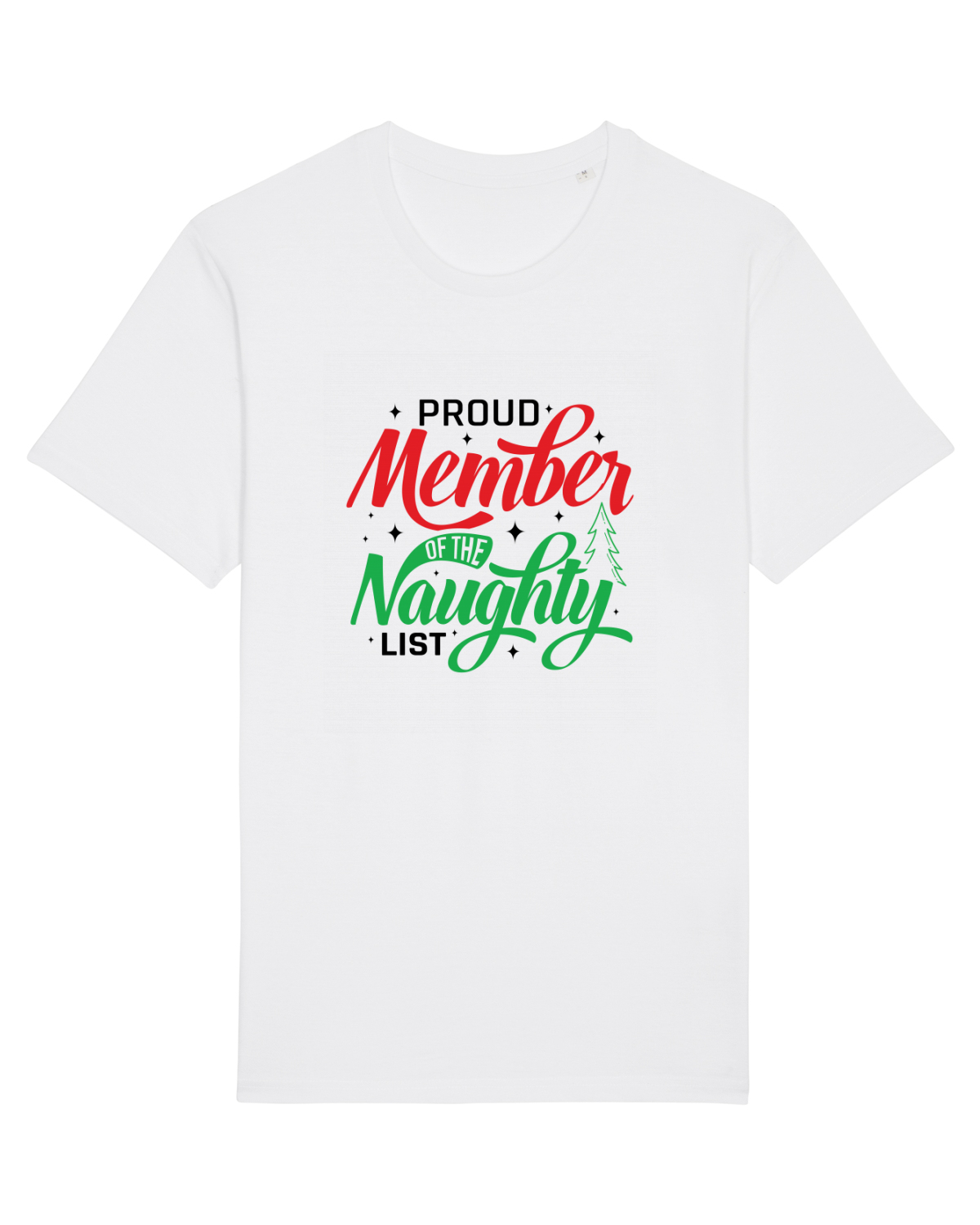 Tricou mânecă scurtă Unisex Rocker White