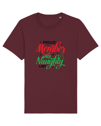 Proud Member of the Naughty List Burgundy