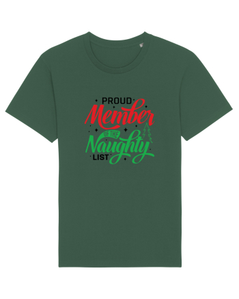 Proud Member of the Naughty List Bottle Green