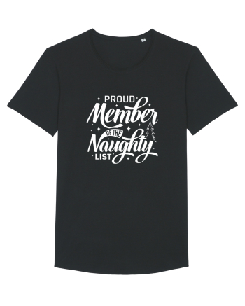 Proud Member of the Naughty List (alb) Black