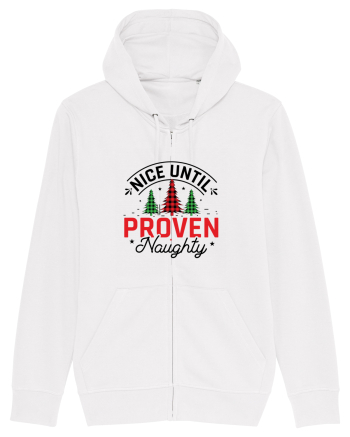 Nice Until Proven Naughty White