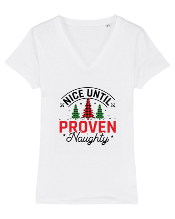 Nice Until Proven Naughty White