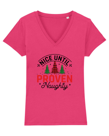 Nice Until Proven Naughty Raspberry