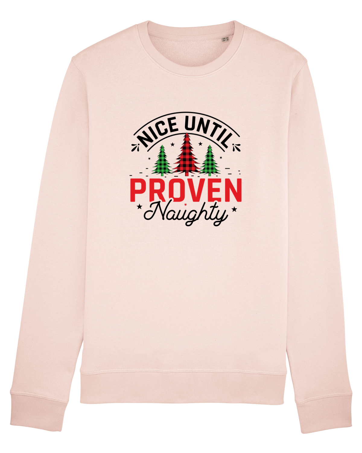 Bluză mânecă lungă Unisex Rise Candy Pink