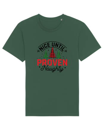 Nice Until Proven Naughty Bottle Green