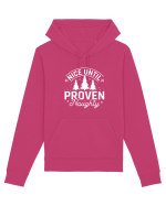 Nice Until Proven Naughty (alb) Hanorac Unisex Drummer