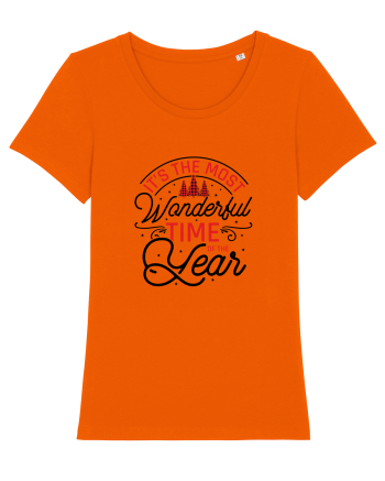 It's the Most Wonderful Time of the Year Bright Orange