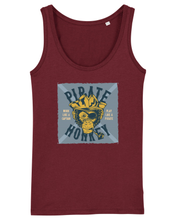 Pirate Monkey Burgundy