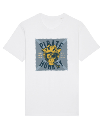 Pirate Monkey White