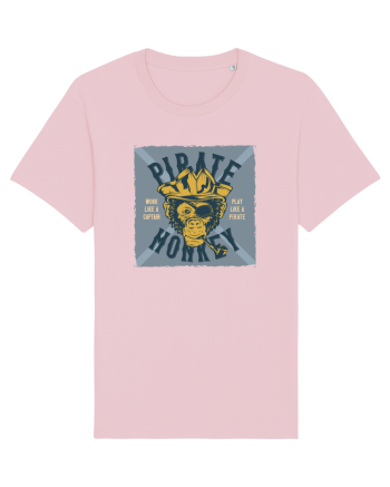 Pirate Monkey Cotton Pink