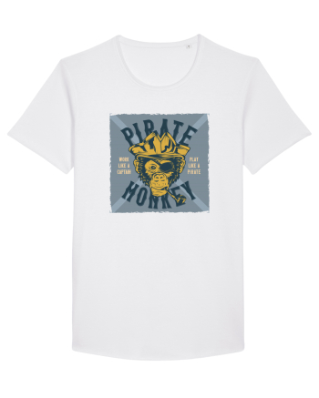 Pirate Monkey White