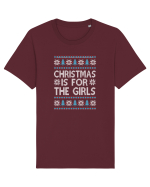 Christmas is for the Girls Tricou mânecă scurtă Unisex Rocker