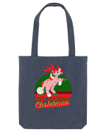 Christmas Unicorn Sacoșă textilă