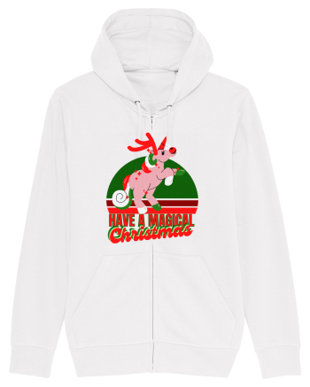 Christmas Unicorn White