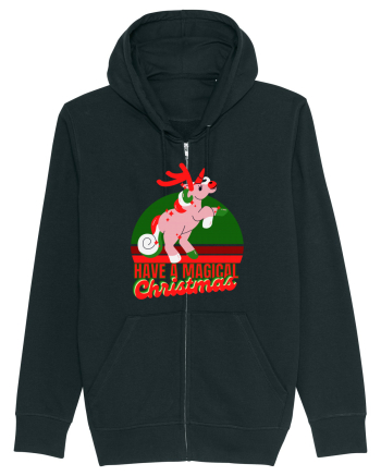 Christmas Unicorn Black