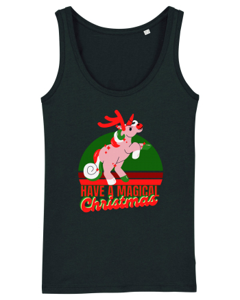 Christmas Unicorn Black