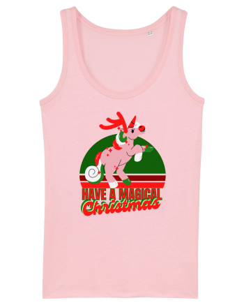 Christmas Unicorn Cotton Pink
