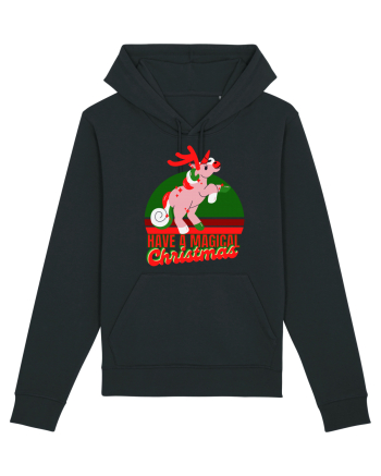 Christmas Unicorn Black