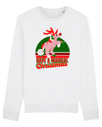Christmas Unicorn White