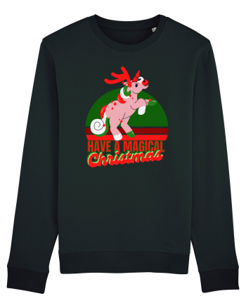 Christmas Unicorn Black
