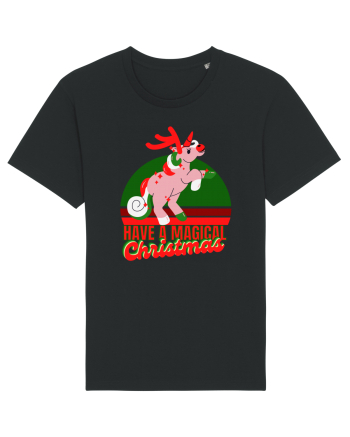 Christmas Unicorn Black