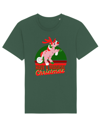 Christmas Unicorn Bottle Green