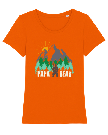 Papa Bear Bright Orange