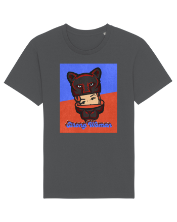 Retro.Strong Woman Anthracite