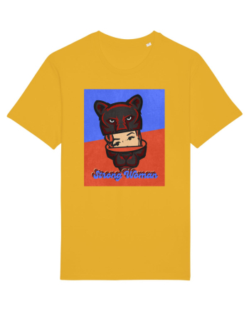 Retro.Strong Woman Spectra Yellow
